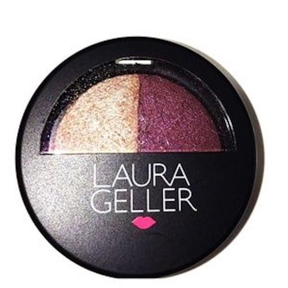 Laura Geller Opal & Violet Baked Eye Shadow Duo - Picture 1 of 2